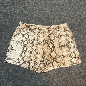 Snake Print Women's Shorts